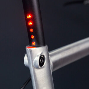 LightSKIN Bullitt Cargo Bike LED Seatpost (black 31,6 mm...