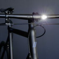 LightSKIN Handlebar and LED Front Light in one