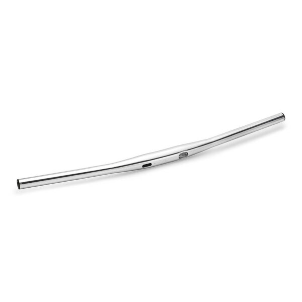 LightSKIN Lenker mit integriertem LED Frontlicht (silber, 700 mm)