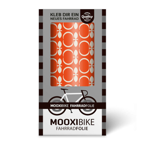 MOOXIBIKE Adhesive Bicycle Film &quot;Bonnie &amp; Buttermilk Apple Love&quot;