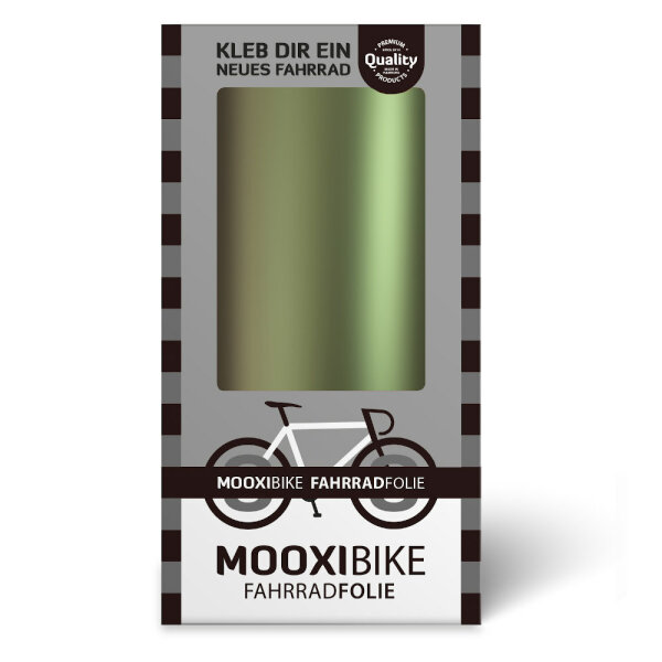 MOOXIBIKE Self-Adhesive Bicycle Film Dancing Dragon (Chameleon Green/Red, Matt)