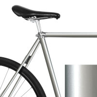MOOXIBIKE Self-Adhesive Bicycle Film Silversurfer (Silver, Glossy)