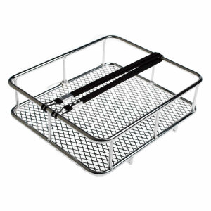 BLB Take Away Tray - Front-Transportkorb (Silber, verchromt)