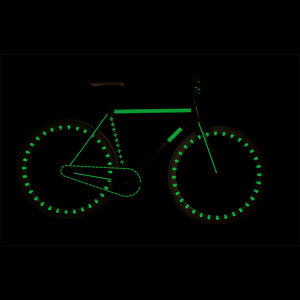 RydeSafe Reflective Stickers Outer Space (Green)