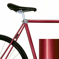 MOOXIBIKE Bike Film Wine Red Metallic Glossy