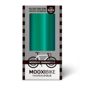 MOOXIBIKE Fahrradfolie Gr&uuml;n Metallic Matt