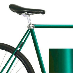 MOOXIBIKE Fahrradfolie Grün Metallic Matt