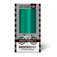 MOOXIBIKE Fahrradfolie Gr&uuml;n Metallic Matt