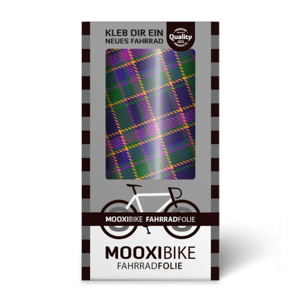 MOOXIBIKE Fahrradfolie Dame Vivienne Plaid