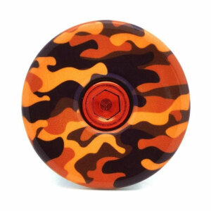 KustomCaps Ahead Steuersatz Kappe Camouflage (Orange)