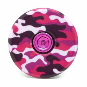 KustomCaps Full Color Headset Cap Camouflage (Pink)
