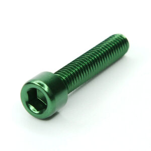 KustomCaps Colored Headset Cap Bolt (Green)