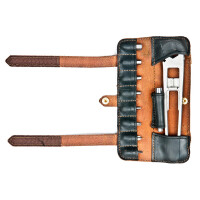 FULL WINDSOR "The Nutter" Cycle Multi Tool incl.Leather Pouch (Brown)