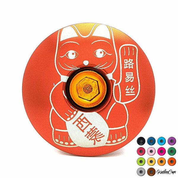 KustomCaps Headset Caps Lucky Cat (Maneki-neko)