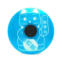 KustomCaps Ahead Steuersatz Kappe Winkekatze (Hellblau)
