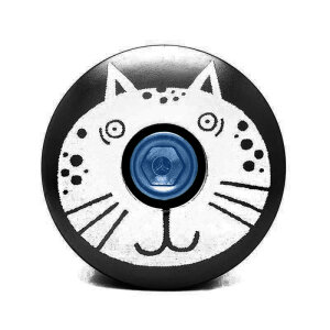 KustomCaps Headset Cap Fancy Cat (Black)