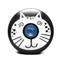 KustomCaps Headset Cap Fancy Cat (Black)