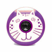 KustomCaps Headset Caps Fancy Cat (Purple)