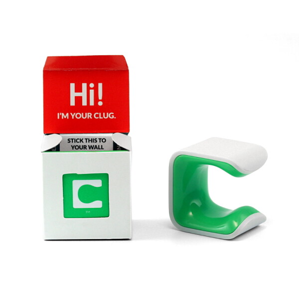 CLUG "Roadie" Bike Mount (White/Green)