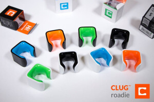 CLUG "Roadie" Bike Mount (White/Green)