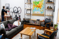 CLUG "Roadie" Bike Mount (White/Green)