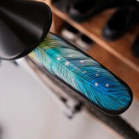 ASS SAVERS Regular Feather (Tropical) Saddle Mounted Mudguard