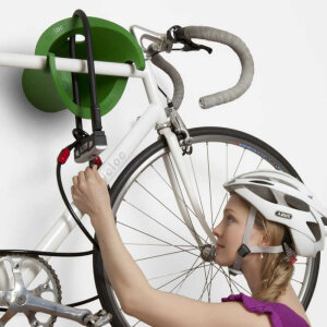 CYCLOC Solo Design wall-mounted storage solution (horizontal / vertical)