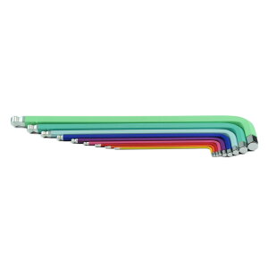BLB Innensechskantschlüssel-Set in Regenbogen-Farben