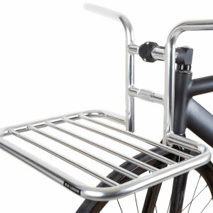 BLB Flat Rat Handlebar Rack (polished silver)