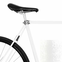 MOOXIBIKE Fahrradfolie Galaxy White (Galaktisch glitzerndes Weiss, Glänzend)