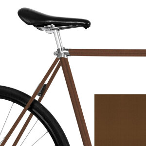 MOOXIBIKE Bicycle Wrapping Glossy Choco Brown Metallic