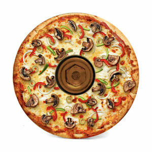 KustomCaps Ahead-Kappe Pizza (Salami / Funghi)