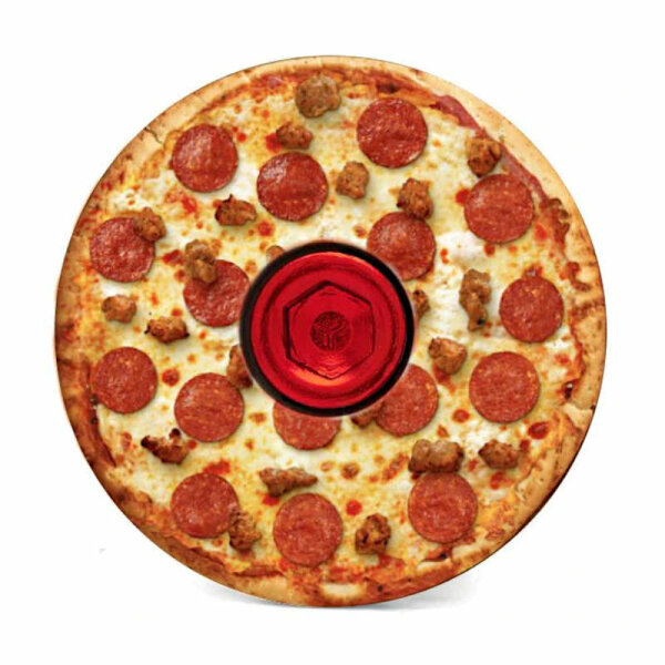 KustomCaps Full Color Headset Cap Meat Pizza