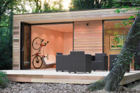 CLUG "Roadie" Bike Mount (White/Blue)