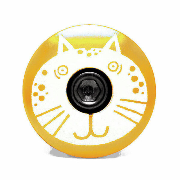 KustomCaps Headset Cap Fancy Cat (Gold)