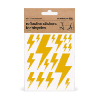 Bookman Reflective Stickers, Dots - Bike Stickers - Reflective Tire  Stickers, 8 x Large and 4 x Small