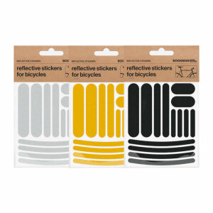 BOOKMAN Reflective Stickers Strips (14 pcs.)