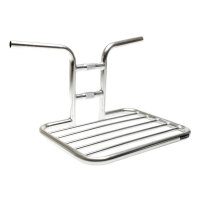 BLB Flat Rat Handlebar Rack (silver / black)